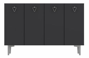 Skříňka Leya (antracit)