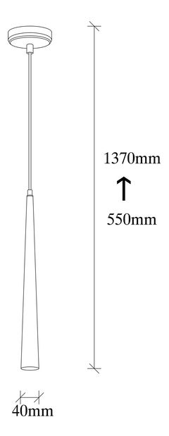 Stropní svítidlo Ugy 6075