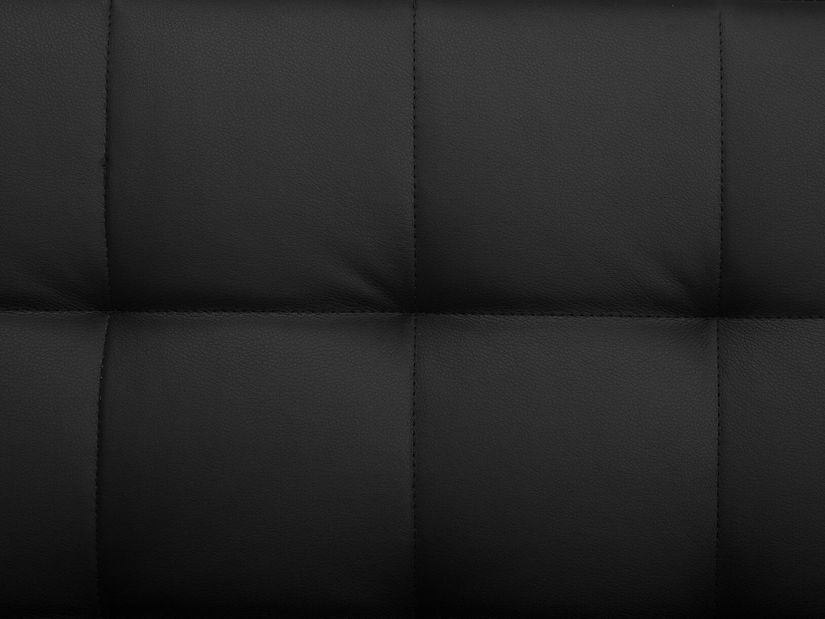 Rohová sedací souprava U Aberlady 1 (černá) (s taburetem) (P)