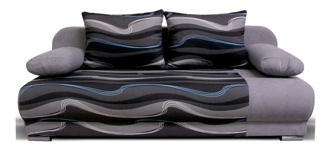 Pohovka Lexus 3R (šedá + vzor vlny)