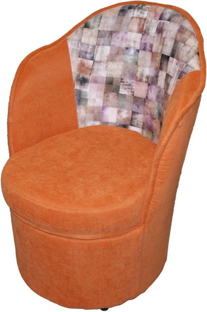 Křeslo Tulipan oranžová