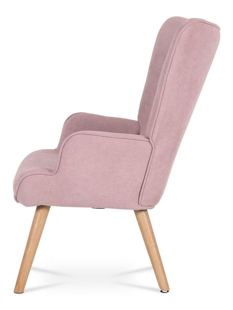 Křeslo s podnoží Avanzabamos (růžová)