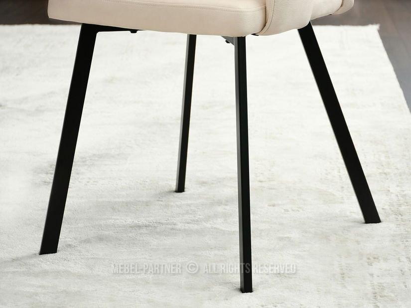 Židle Carl (krémová + černá)