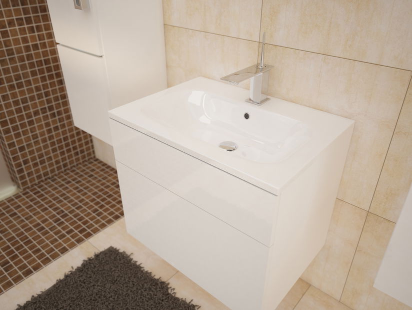 Koupelna Pirton (lesk bílý)