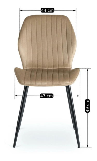 Jídelní židle Legasladora (béžová)