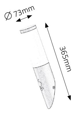 Venkovní svítidlo Black Torch 8146 (matná černá)