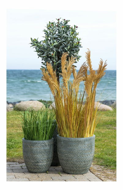 Umělá ozdobná tráva Sinmona (přírodní)