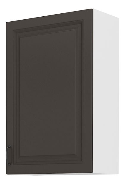 Horní kuchyňská skříňka Sheila 60 G 90 1F (bílá + grafit)