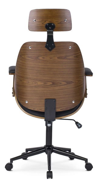 Kancelářské křeslo Fronterizos (ořech + černá)