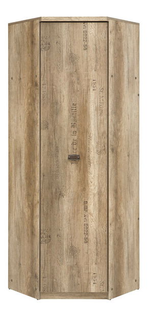 Rohová šatní skříň BRW Malcolm SZFN1D