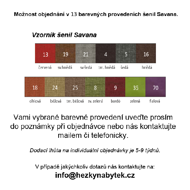 Rohová sedací souprava Ruba (P)