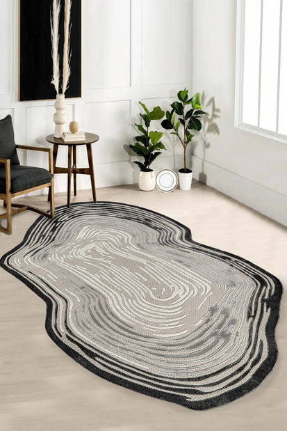 Koberec 160 x 230 cm Amora (šedá) 1