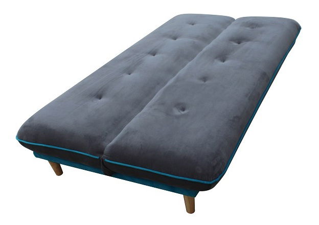 Pohovka Exie (šedá + modrá)