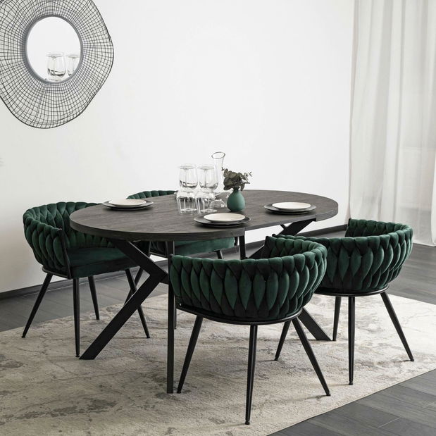 Jídelní židle Encuesta (zelená)