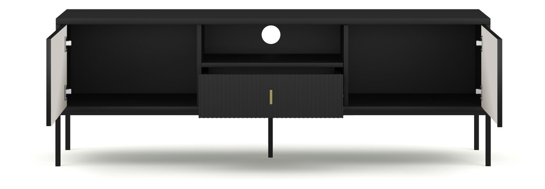 TV stolek/skříňka – WIP – Magara 2D1S (černá)