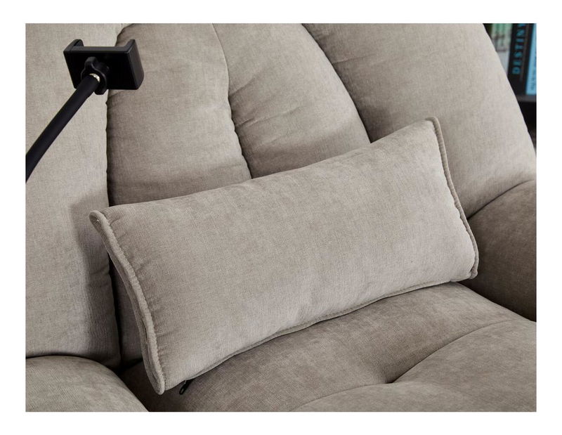 Polohovací křeslo Tratado (lanýžová)