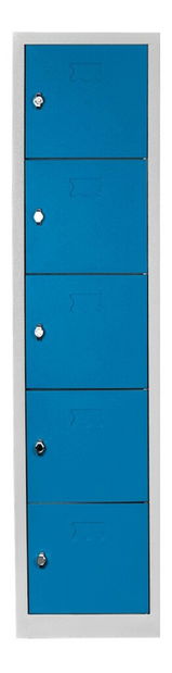 Uzamykatelná skříň Jessia 8 (červená)