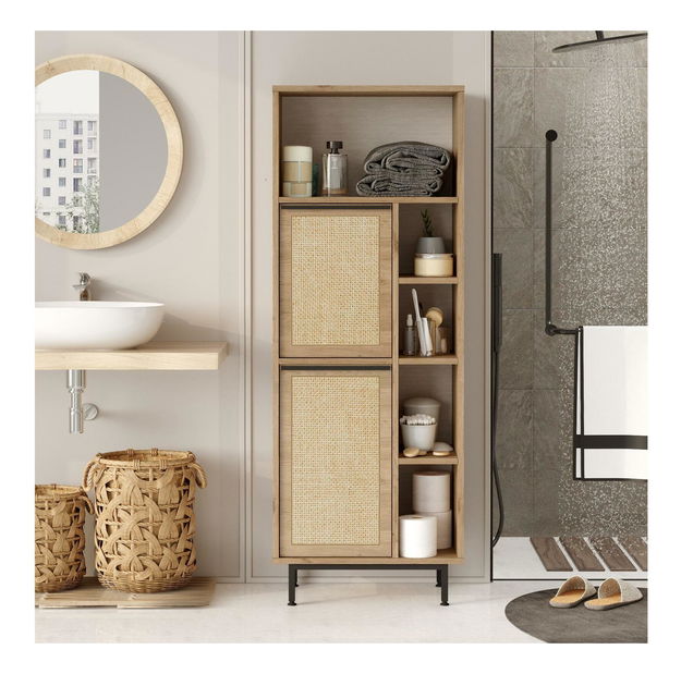 Koupelnová skříňka Otto 10 (ořech + dub)