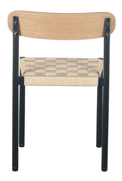 Jídelní židle Hymalaya (přírodní + černá)