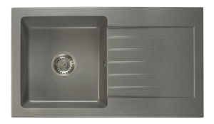 Kuchyňský dřez Lemmion (šedá) (s 1 otvorem pro baterii) (P)