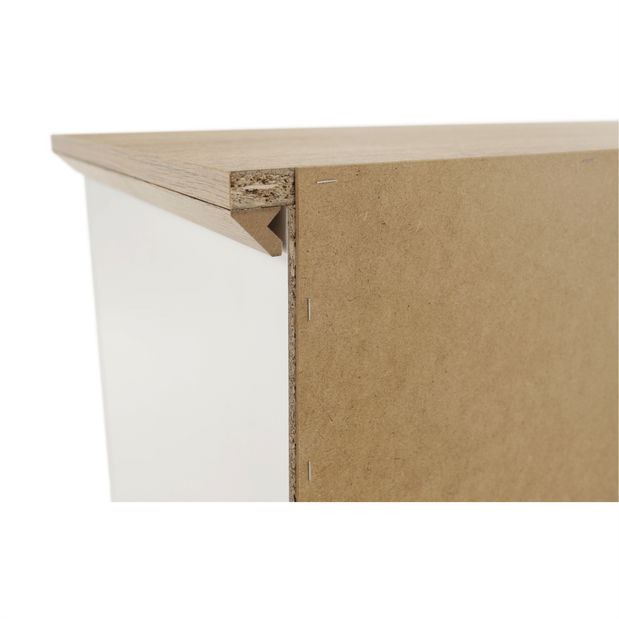 Komoda Leoras MZ10 (bílá + dub grand)