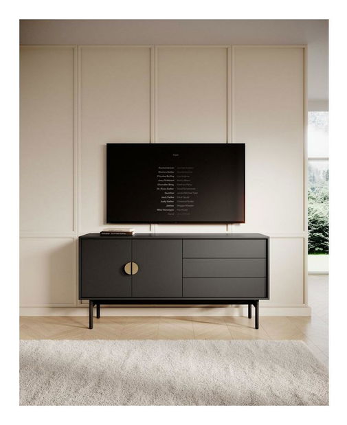 TV skříňka/stolek Stellia S1 (černá)