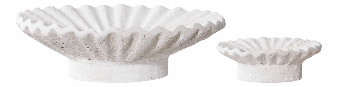 Svícen 2 ks Csaloria 4 (bílá)