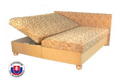 Manželská postel 180 cm Tamara (s pružinovou matrací)