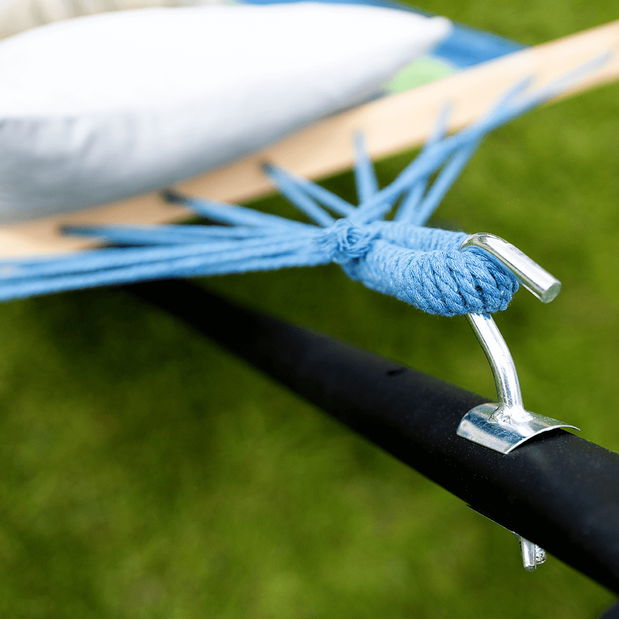 Houpací síť Evania (zelená + modrá)