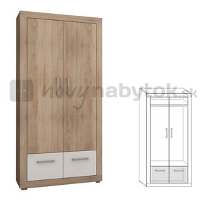 Šatní skříň Verena VIK-05 8