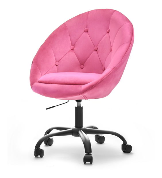 Křeslo Lush 4 (růžová + černá)