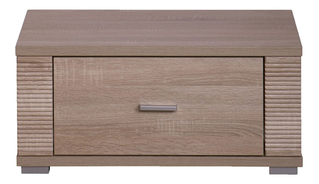 Noční stolek Gwenn 1S (dub sonoma)