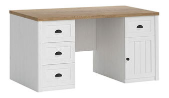 PC stolek Patrick PT1 (borovice andersen + dub lefkas tmavý)