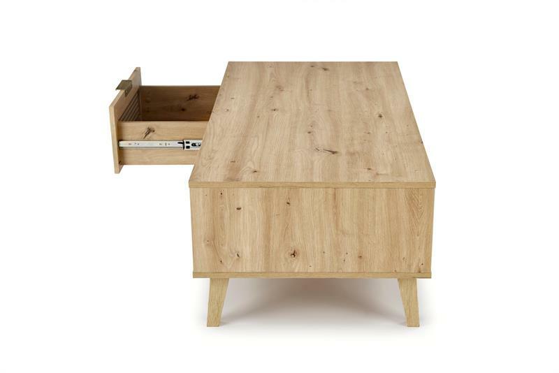 Konferenční stolek Borrae (přírodní dřevo)