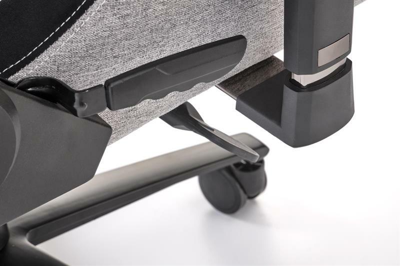 Herní křeslo Aligator (šedá + černá)