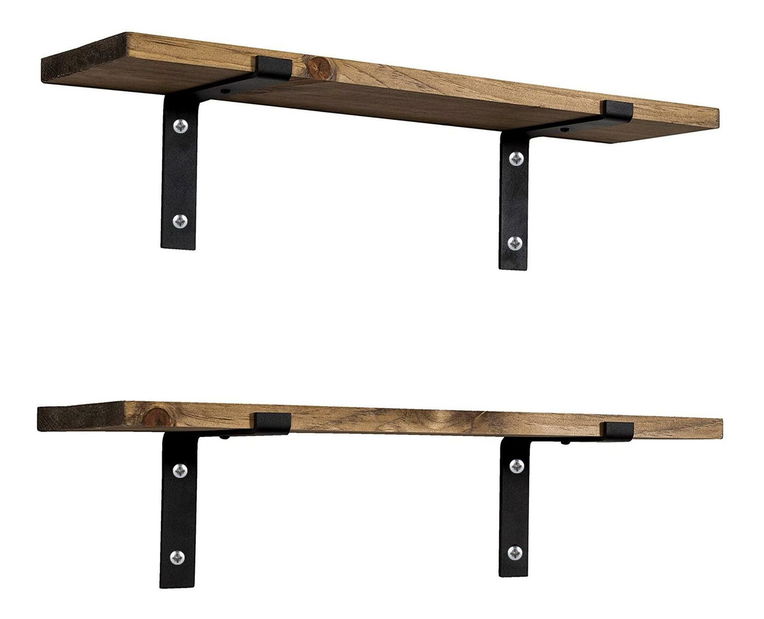 Set 2ks. polic Dupone 14 (ořech)