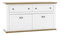 Komoda Leoras MZ10 (bílá + dub grand)