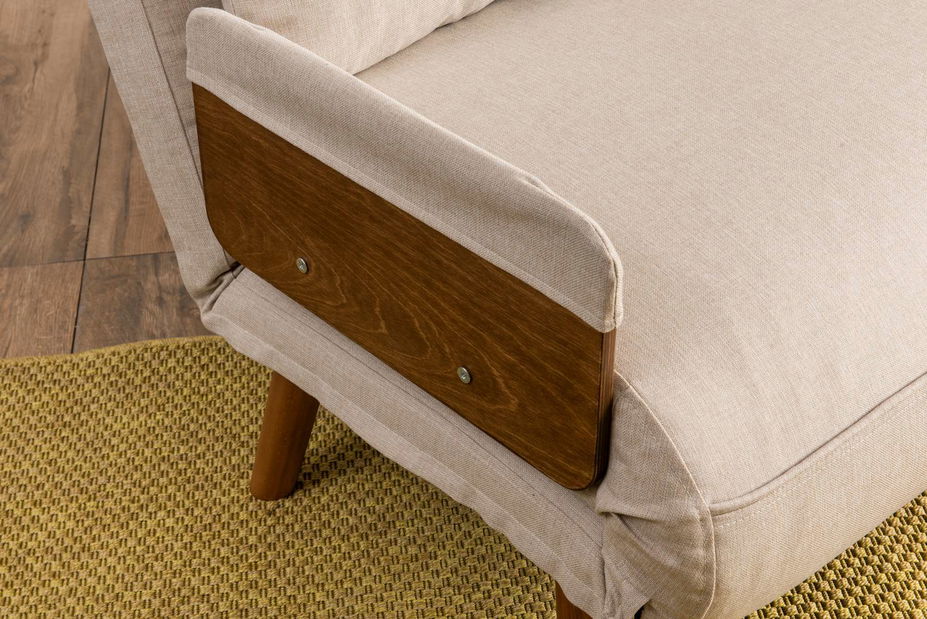 Pohovka dvousedačka Como P (krémová)