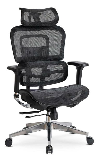 Kancelářské křeslo Necesarias (černá)