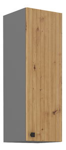 Horní kuchyňská skříňka Avantoe 30 G-90 1F (Antracit)