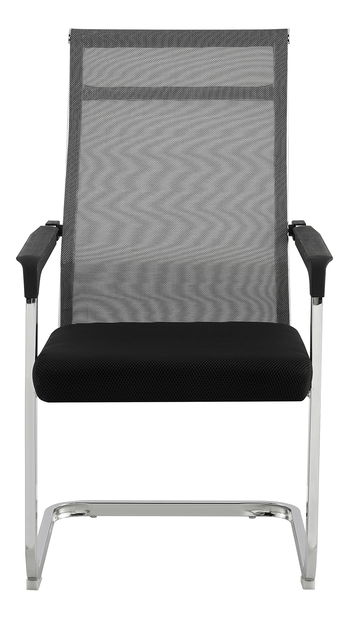 Kancelářská židle Rimal (šedá + černá)