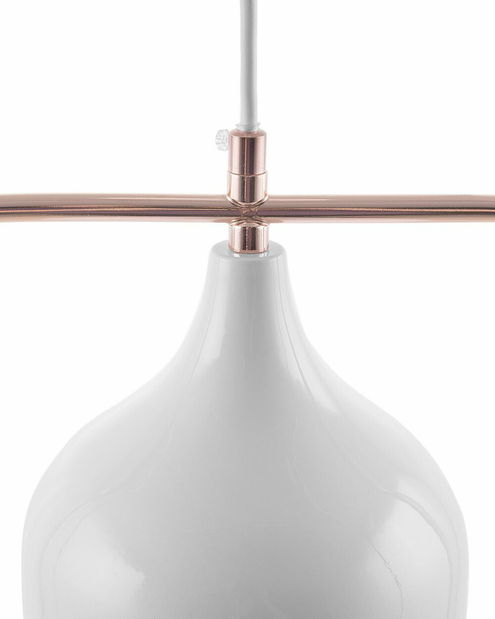 Závěsná lampa Marlone (bílá)