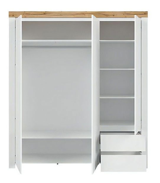 Šatní skříň BRW Holten SZF3D2S