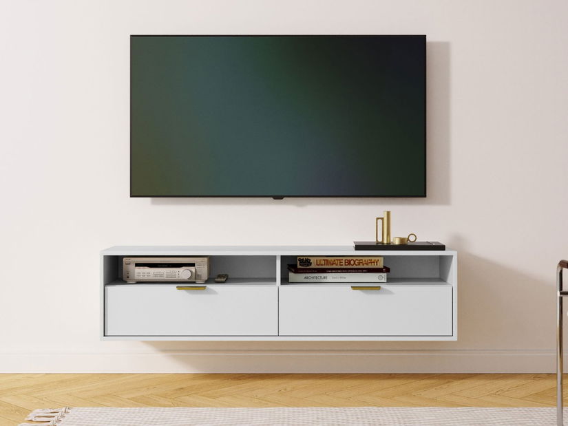 TV skříňka/stolek Saudies 14 (bílá)