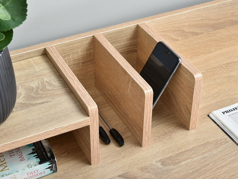 PC stolek Richiel (dub + černá)