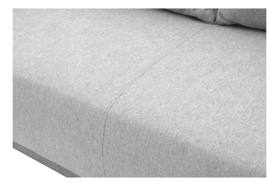 Rozkládací pohovka Pelona (světle šedá) (s úl. prostorem)