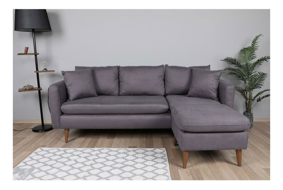 Rohová sedací souprava Sanfrisco (P) (antracit)