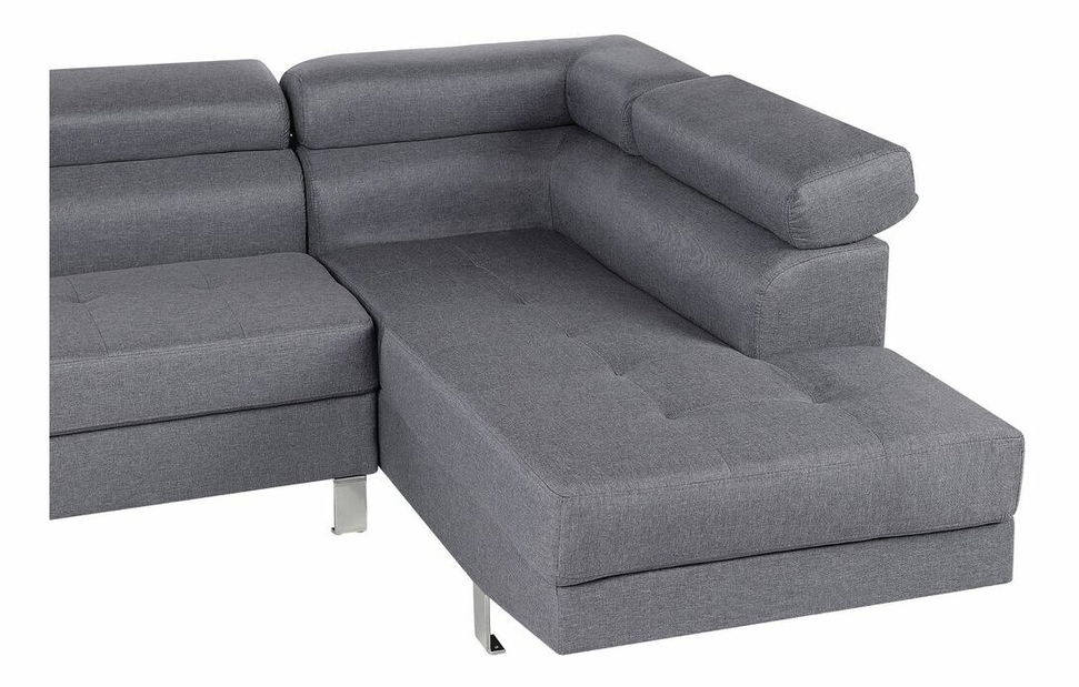 Rohová sedací souprava Notrale (šedá) (P)