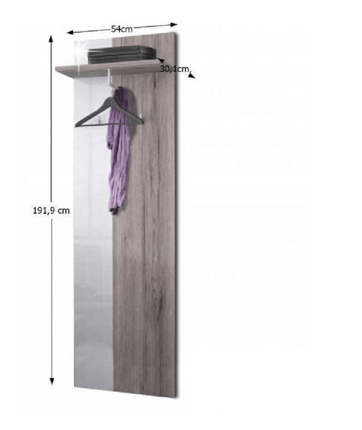 Věšákový panel Rosenea *bazar