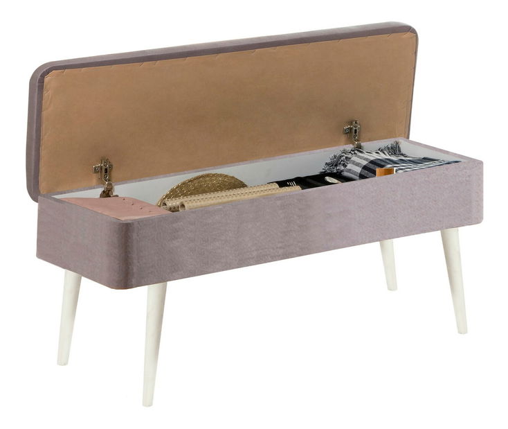 Jídelní set Vlasta 1 (bílá + šedá) (pro 4 osoby)